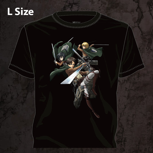 Official Tour T-shirt - L Size - Attack on Titan - Beyond the Walls World Tour -