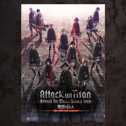 Official tour program - Attack on Titan - Beyond the Walls World Tour -