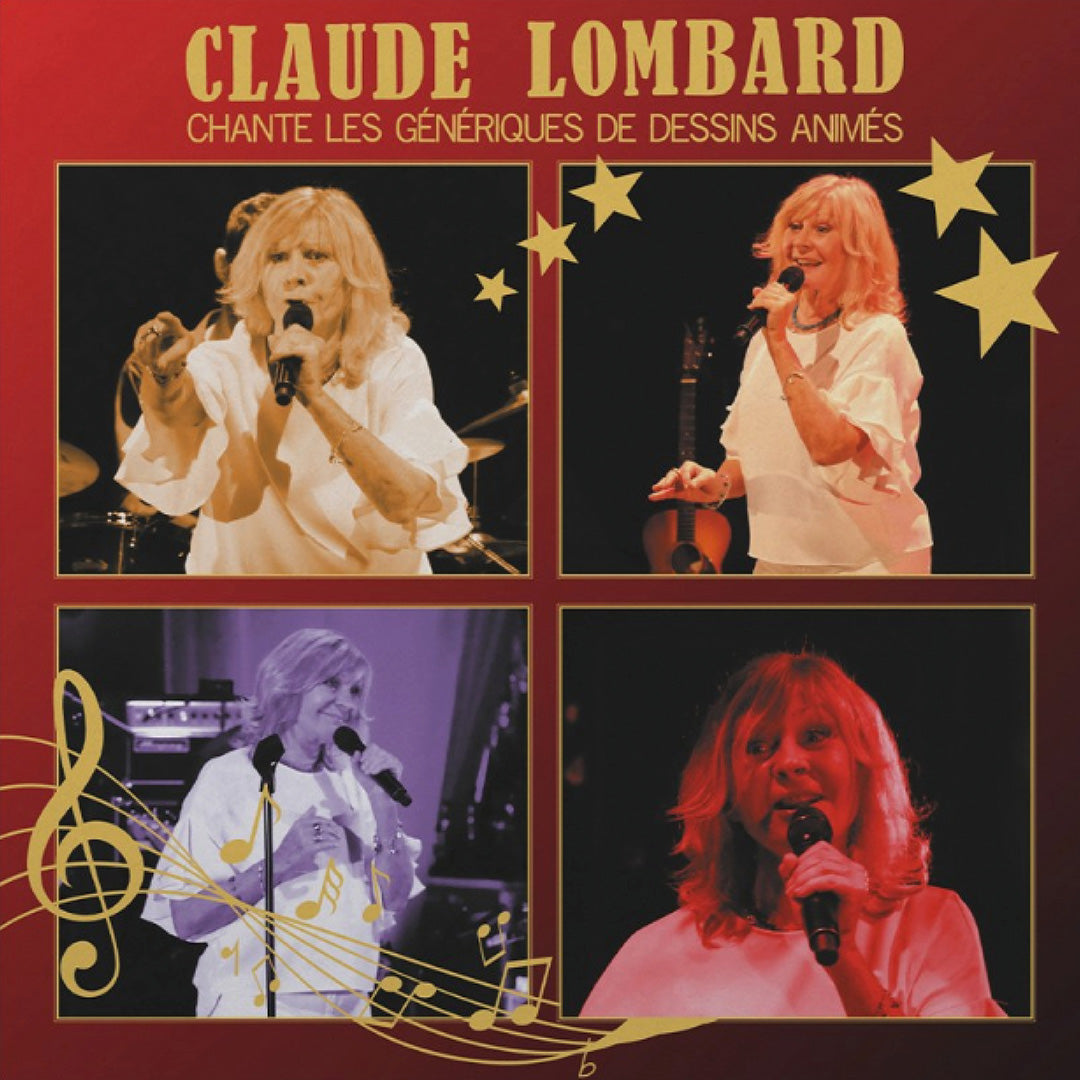 CD+Vinyle 33T Combo Claude Lombard chante les animés