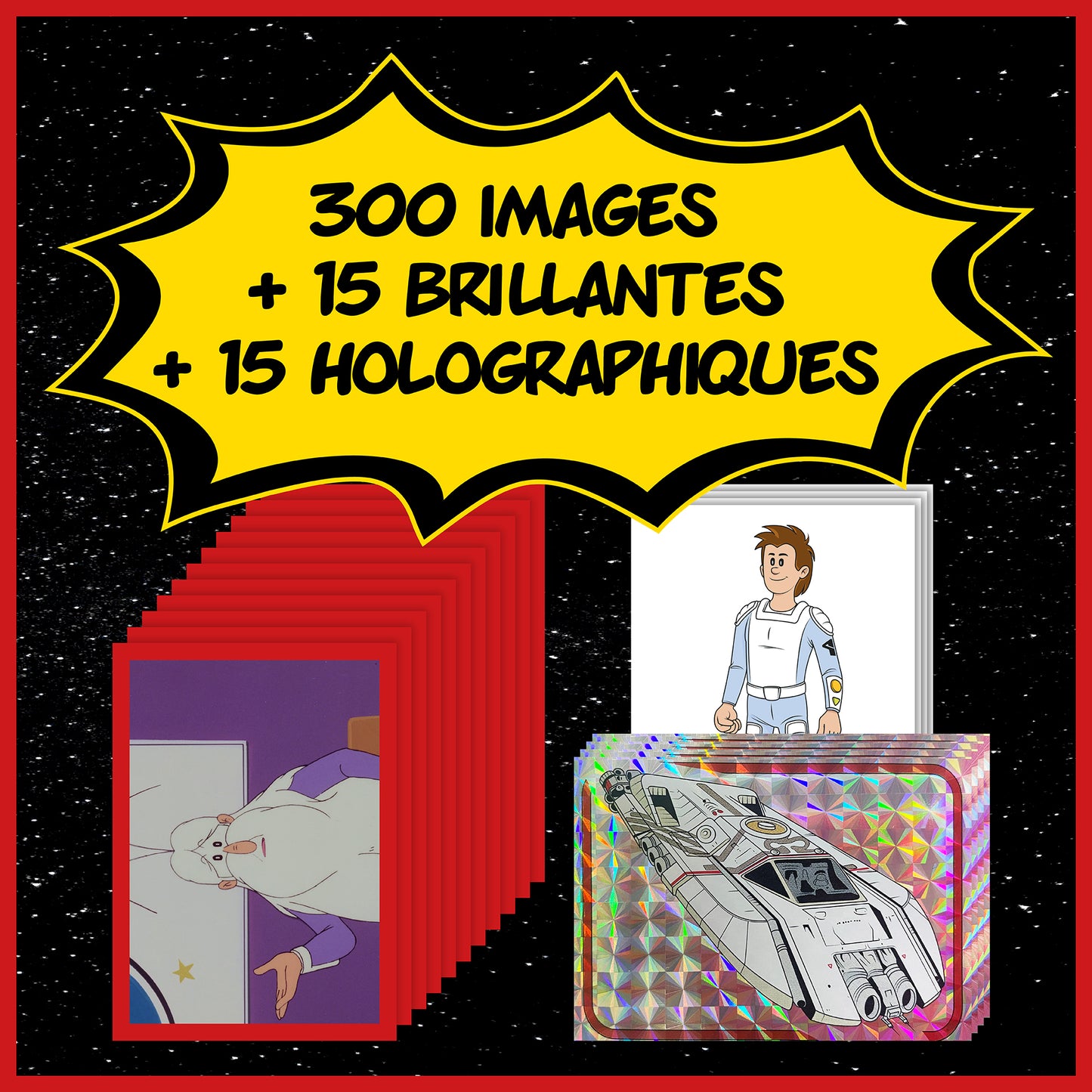 Album d'images + 55 paquets + 330 images + Boîte + Poster - La Revanche des Humanoïdes